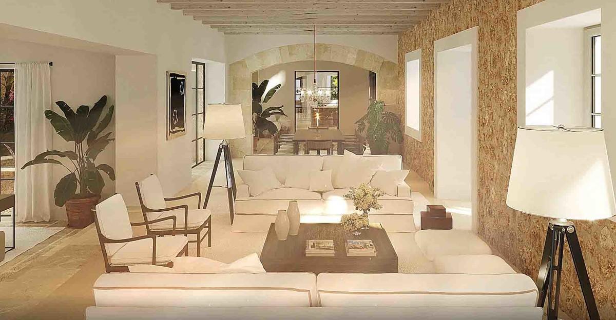 Amazing new mansion in the heart of Tramuntana mountains in Orient