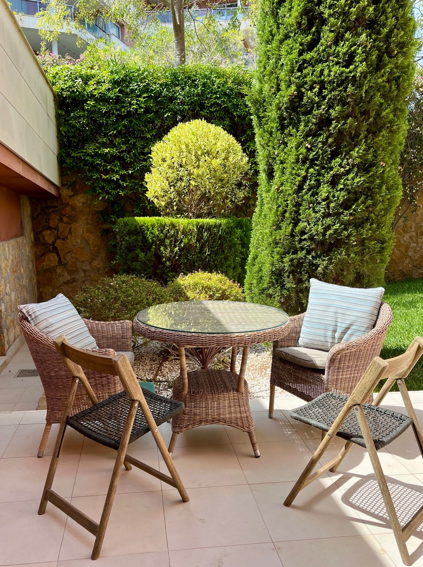 Garden Apartment for Rent in Sol de Mallorca with Sea Views