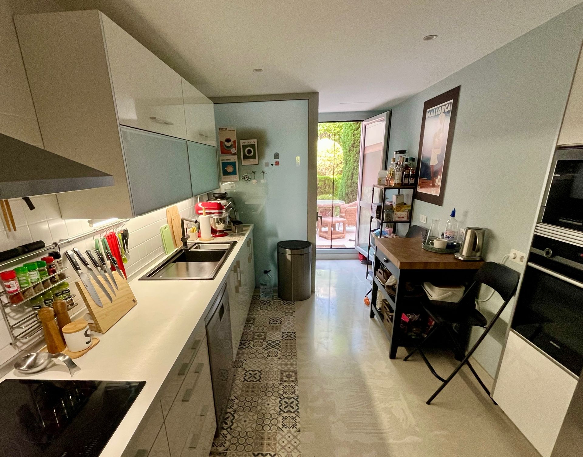 Garden Apartment for Rent in Sol de Mallorca with Sea Views