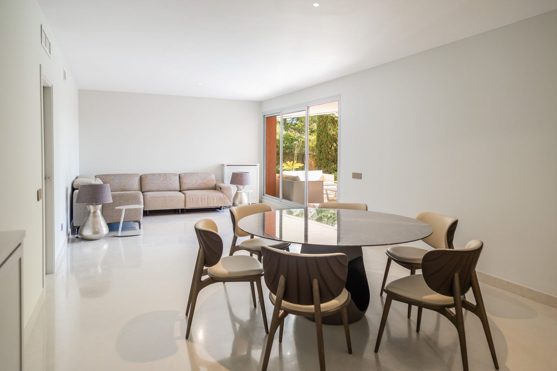 Refurbished luxury garden apartment for sale in Sol de Mallorca