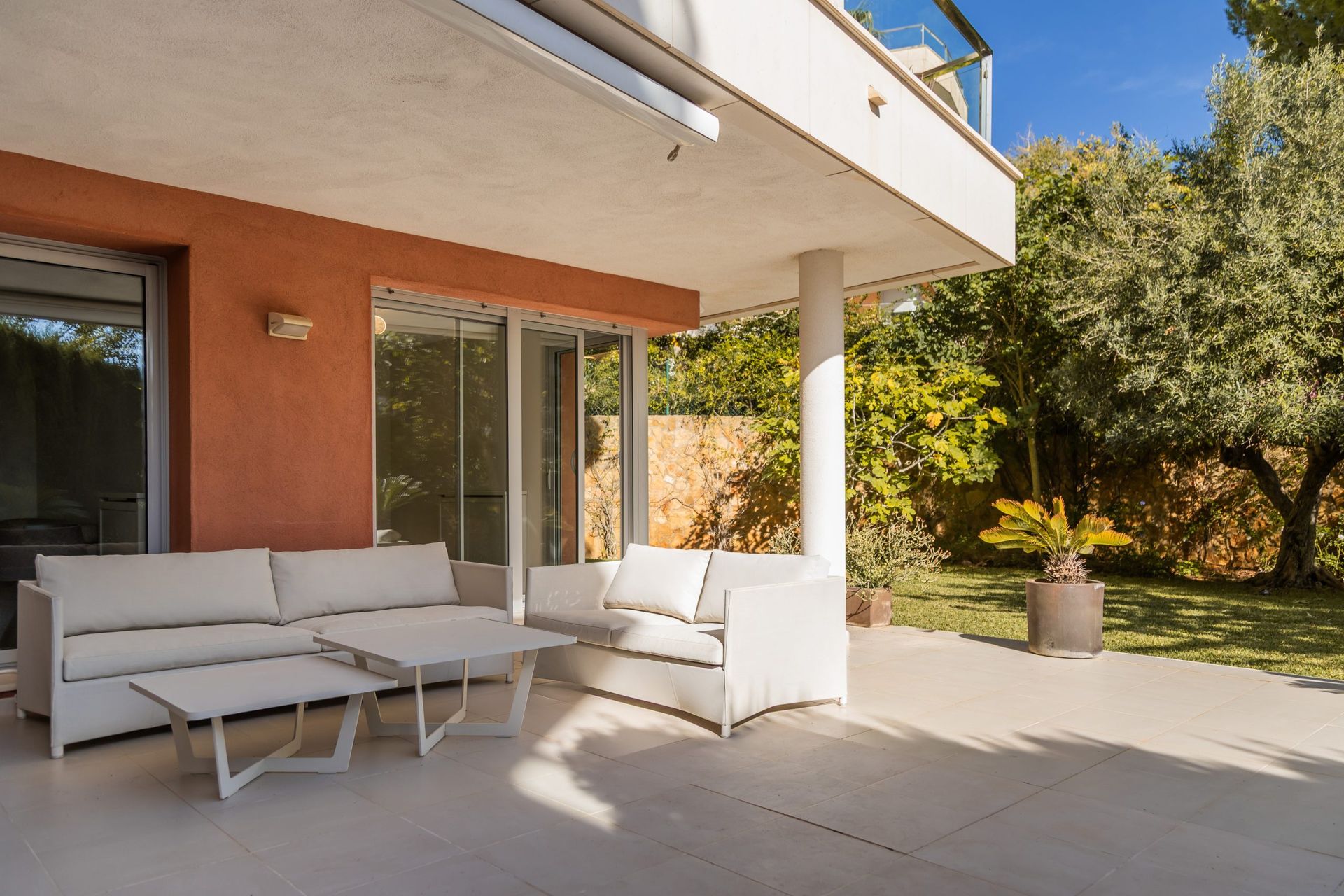 Refurbished luxury garden apartment for sale in Sol de Mallorca