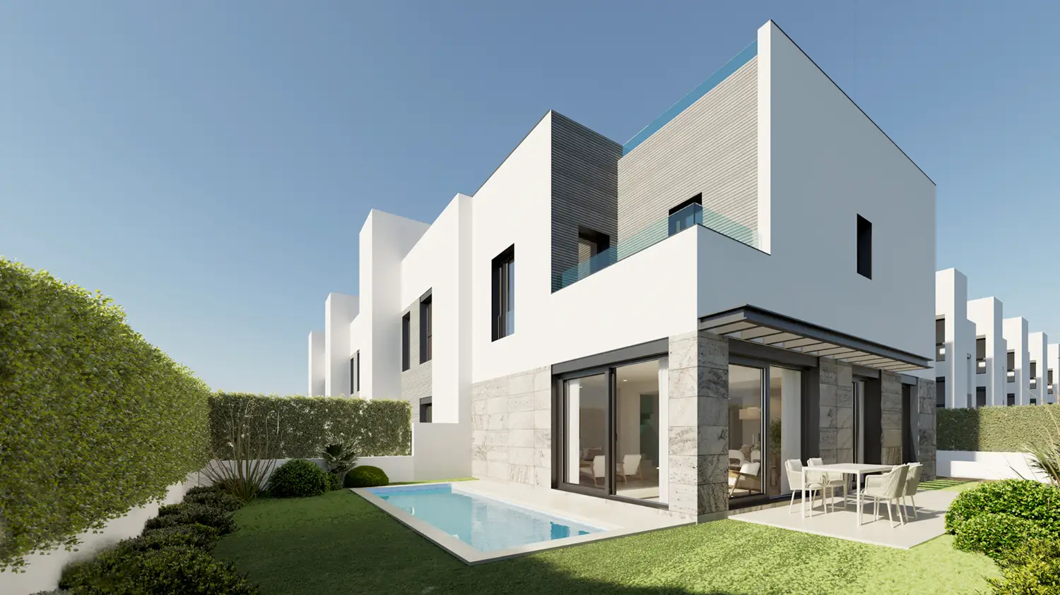Modern Townhouse for sale in Palma, only 400 m from the Beach