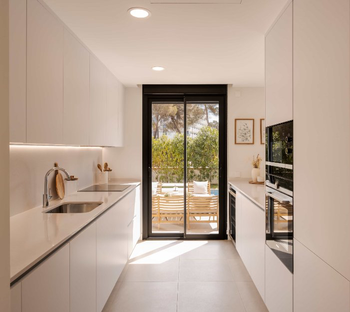 Новый двухквартирный дом с бассейном на продажу в Пуч де Рос