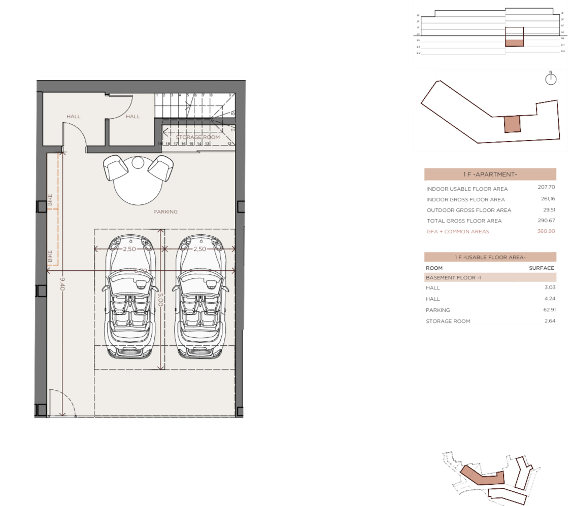 New townhouses for sale in XO Jonquet Residences in Palma – Santa Catalina