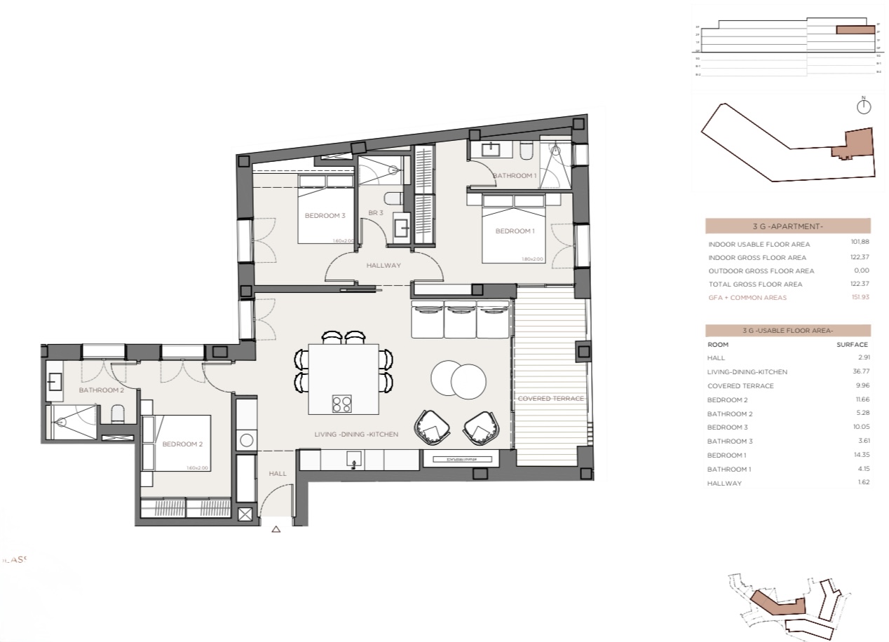 New apartment for sale in XO Jonquet Residences in Palma – Santa Catalina