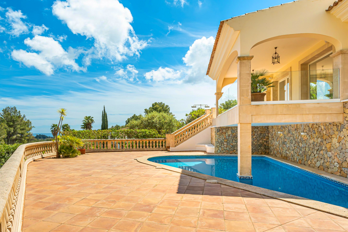 Mediterrane Villa neben dem Golfclub in der prestigeträchtigen Gegend von Son Vida