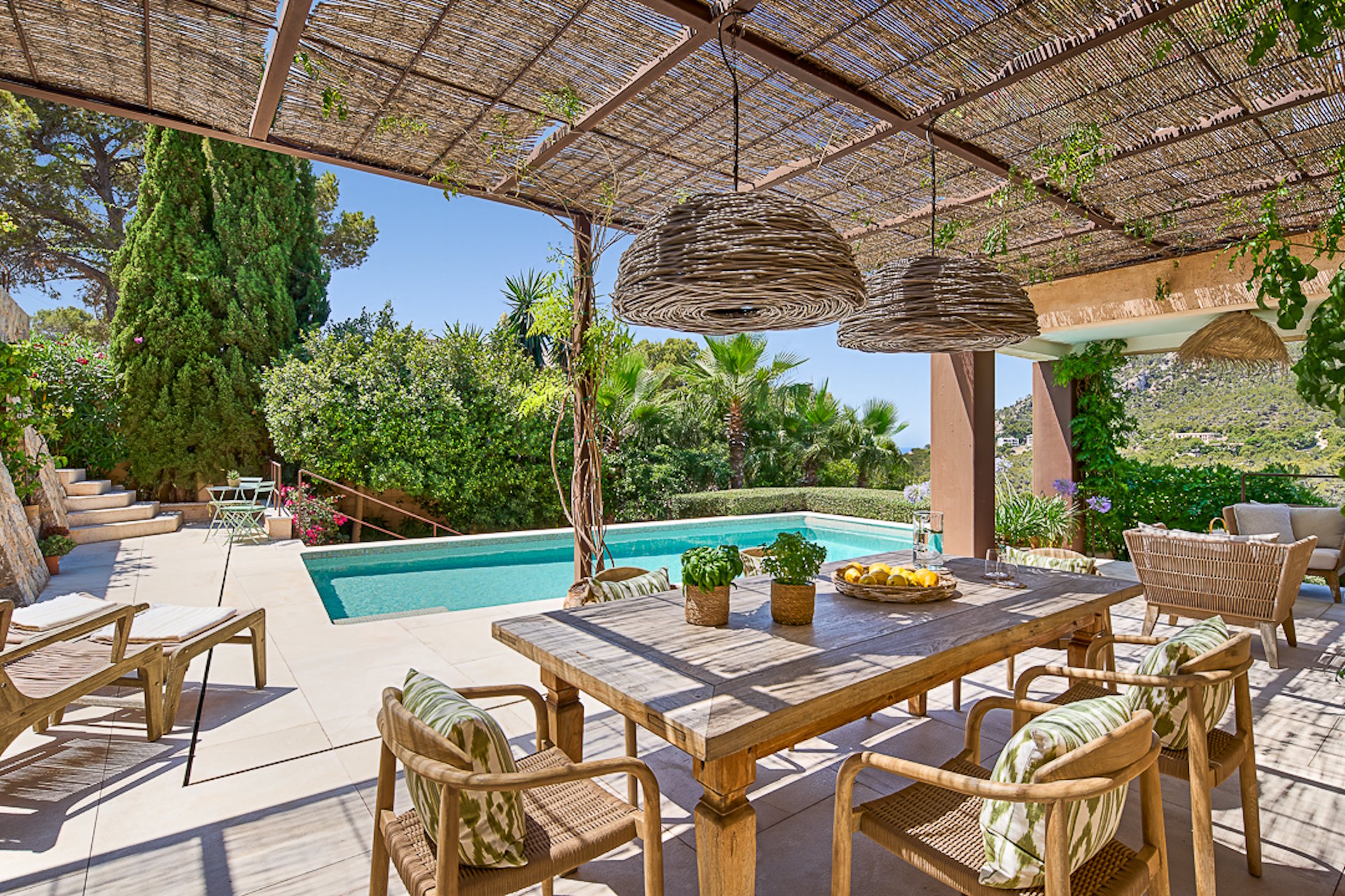 Villa de lujo de nueva construcción en venta con vistas al mar en Port Andratx