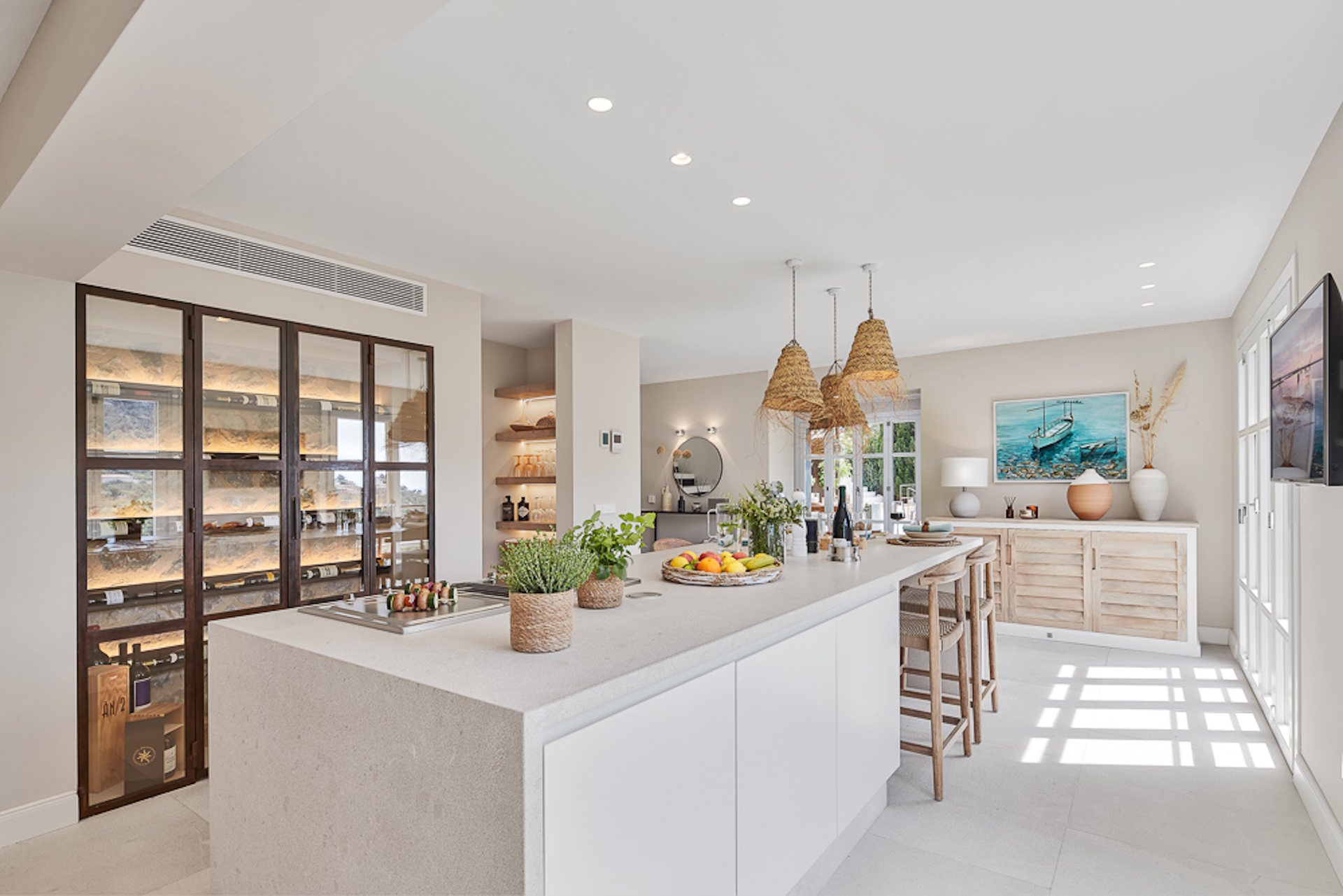 Villa de lujo de nueva construcción en venta con vistas al mar en Port Andratx