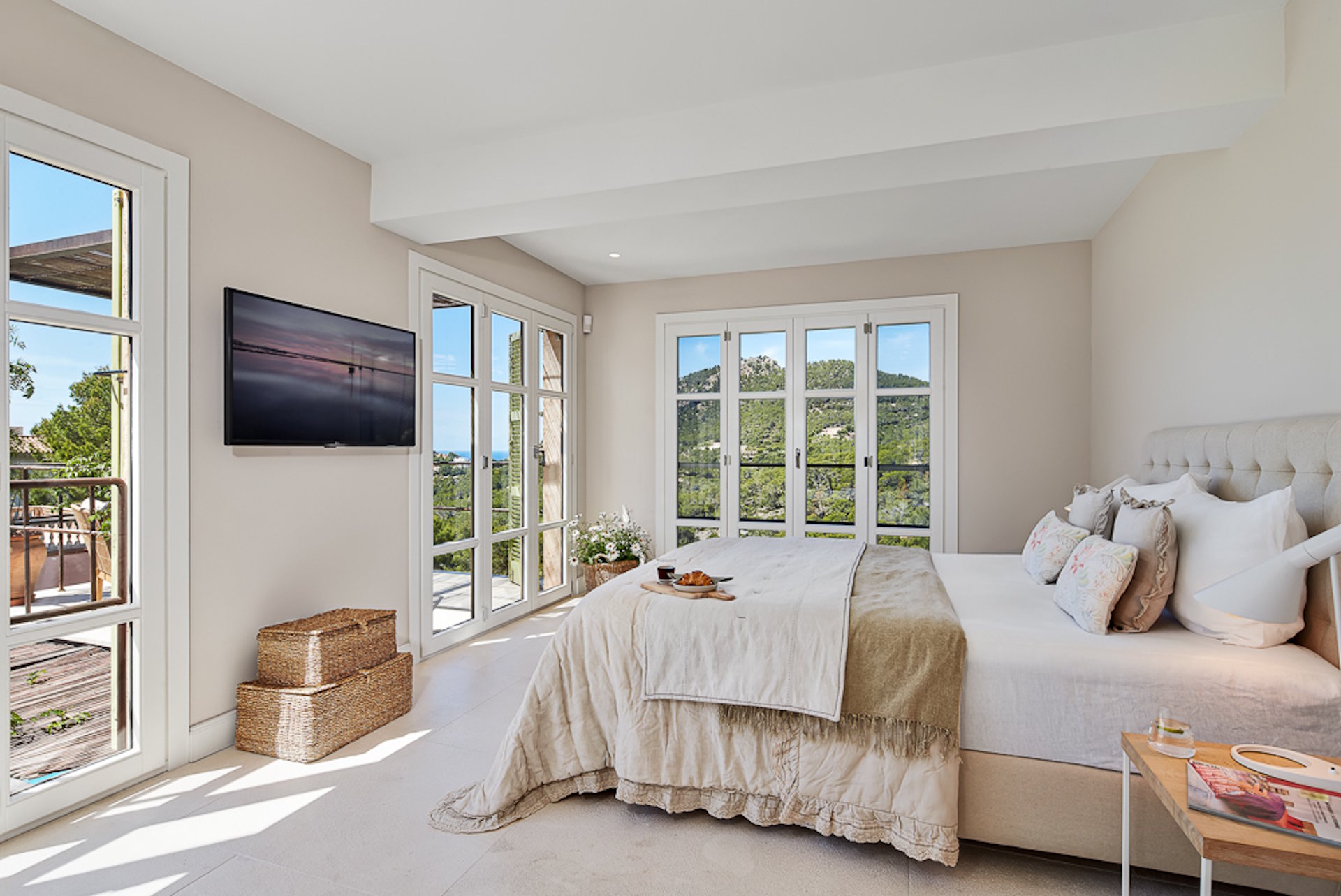 Villa de lujo de nueva construcción en venta con vistas al mar en Port Andratx