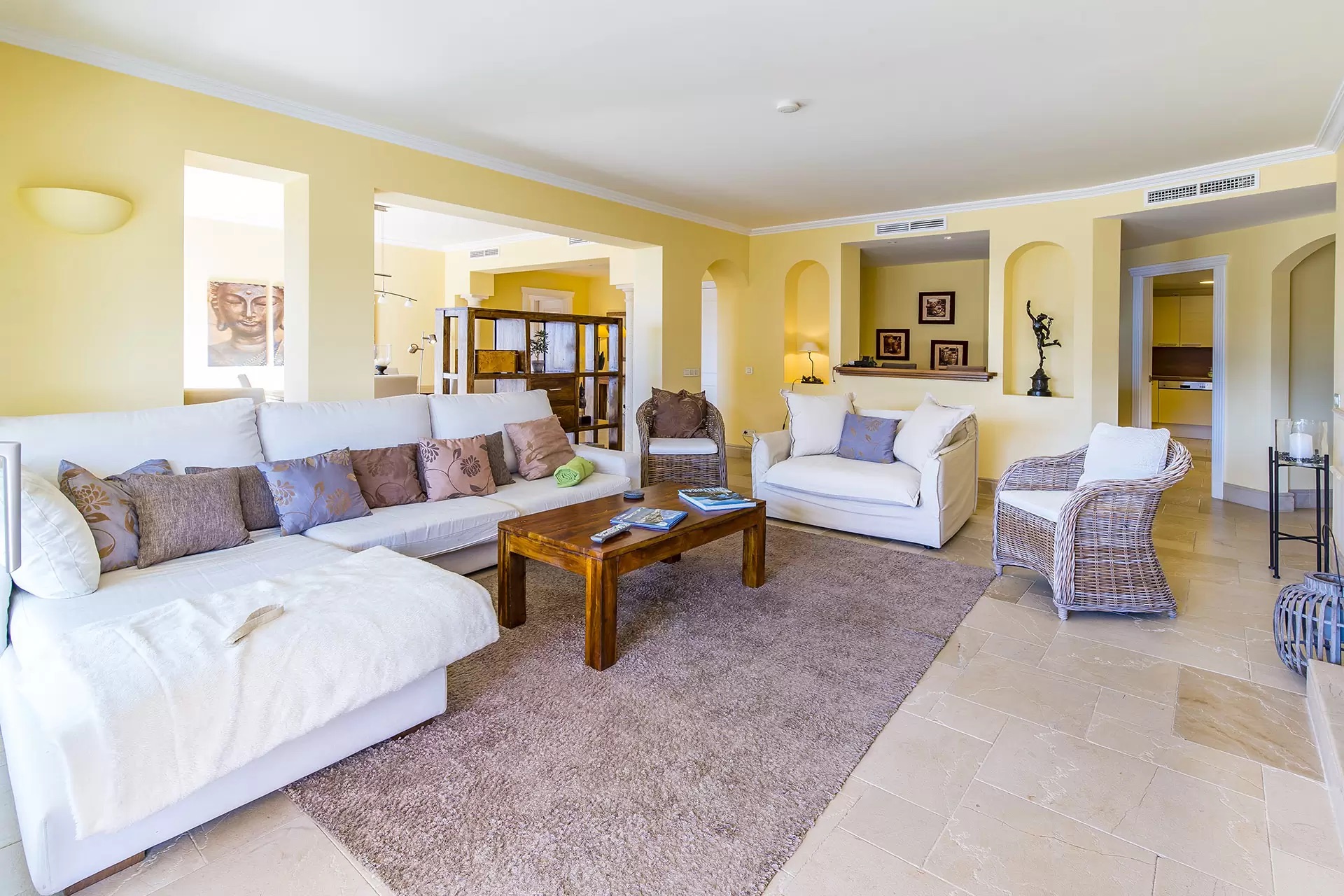 Rymlig penthouse till salu i Port Andratx med havsutsikt