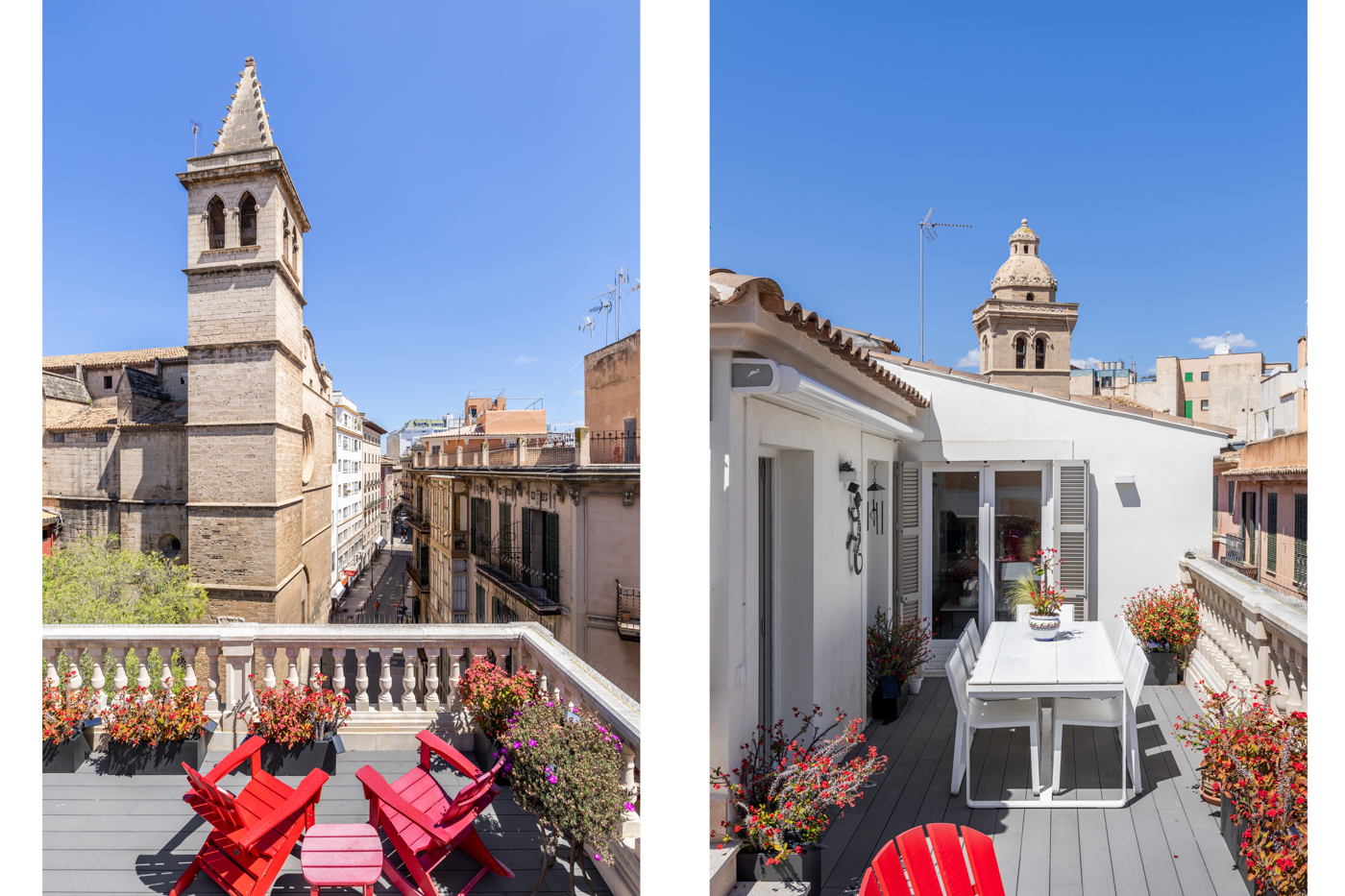 Modernt radhus till salu i Palmas historiska centrum