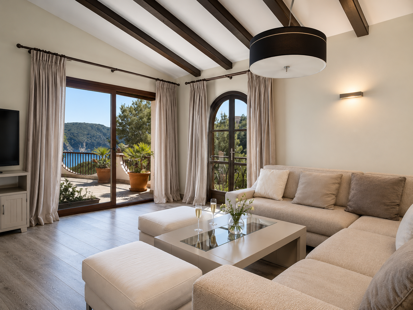 Lovely Villa with Sea View for Sale in Es Camp de Mar