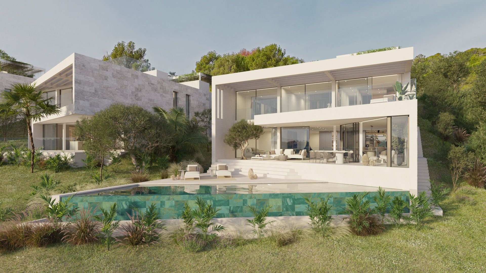 New Designer Villa for Sale with Sea Views in Camp de Mar