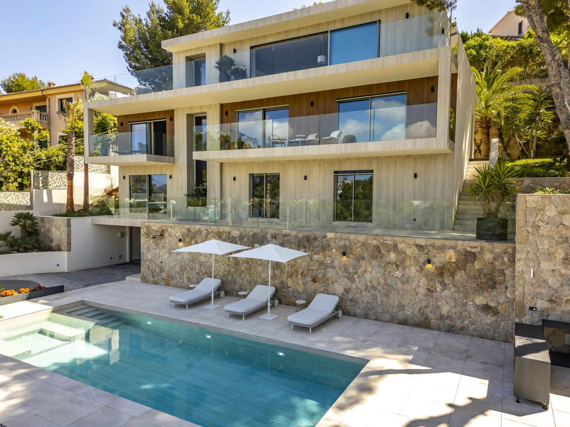 Brand new Villa with amazing Seaview in Santa Ponsa for Sale