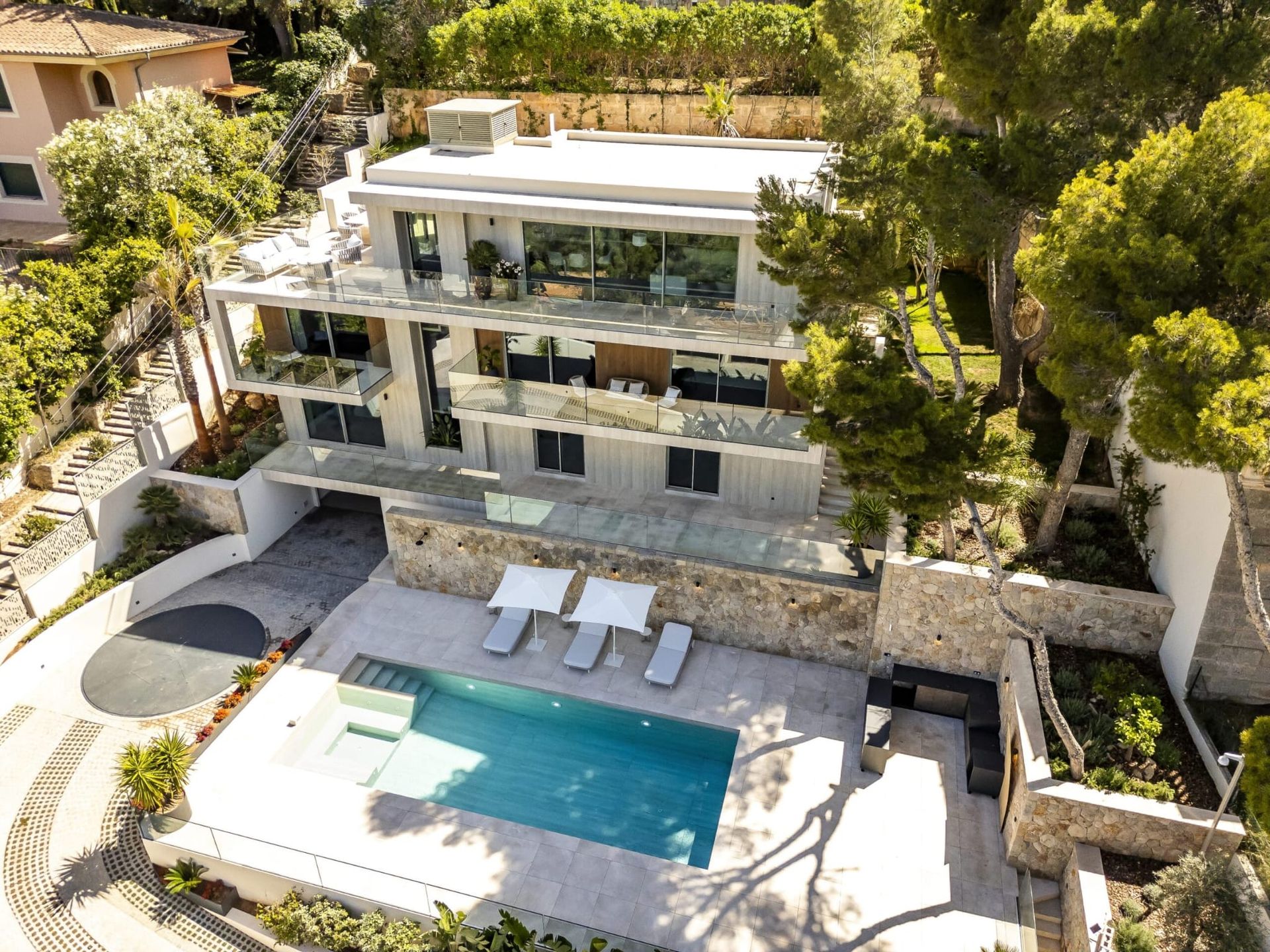 Brand new Villa with amazing Seaview in Santa Ponsa for Sale