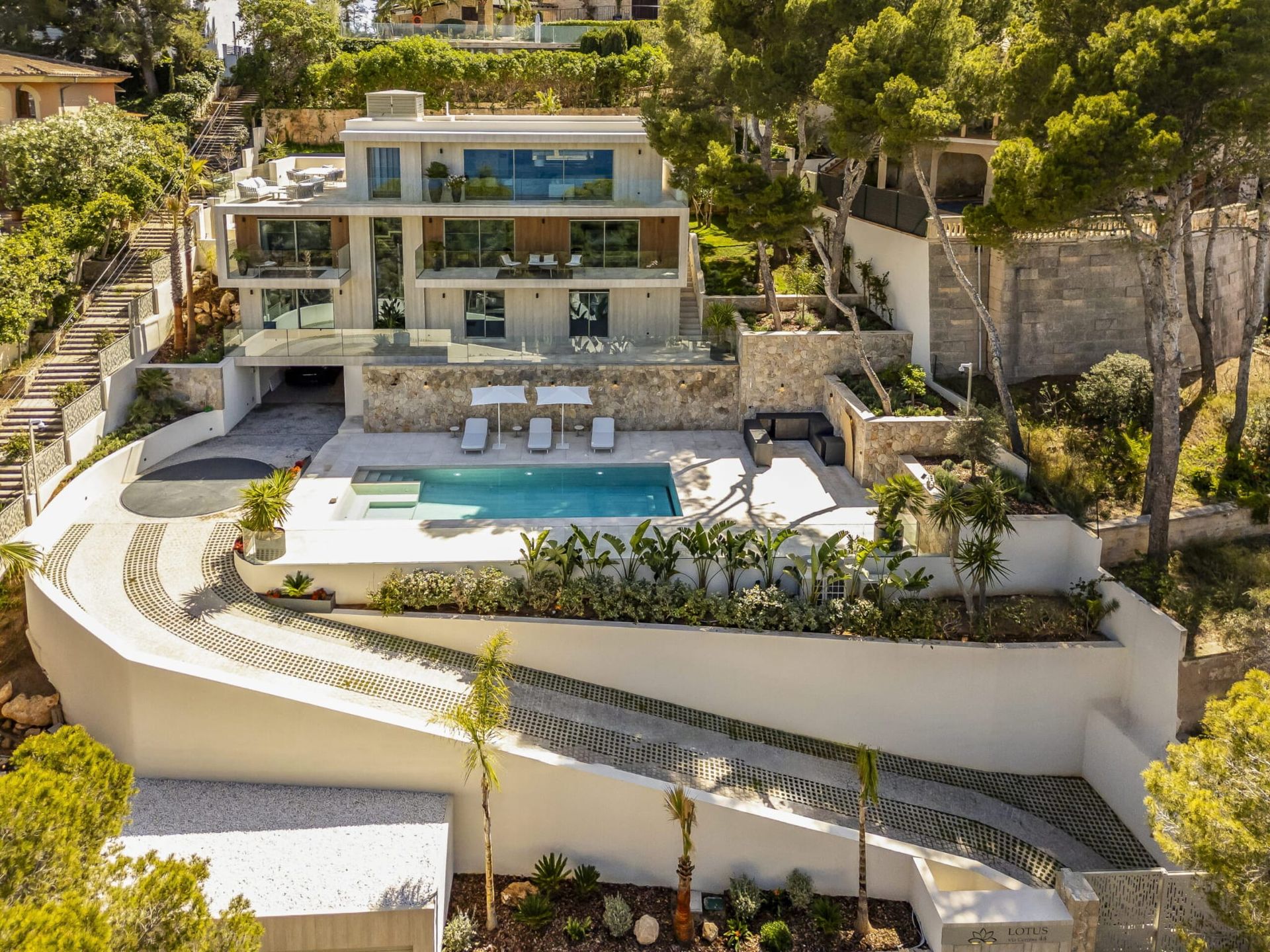 Brand new Villa with amazing Seaview in Santa Ponsa for Sale