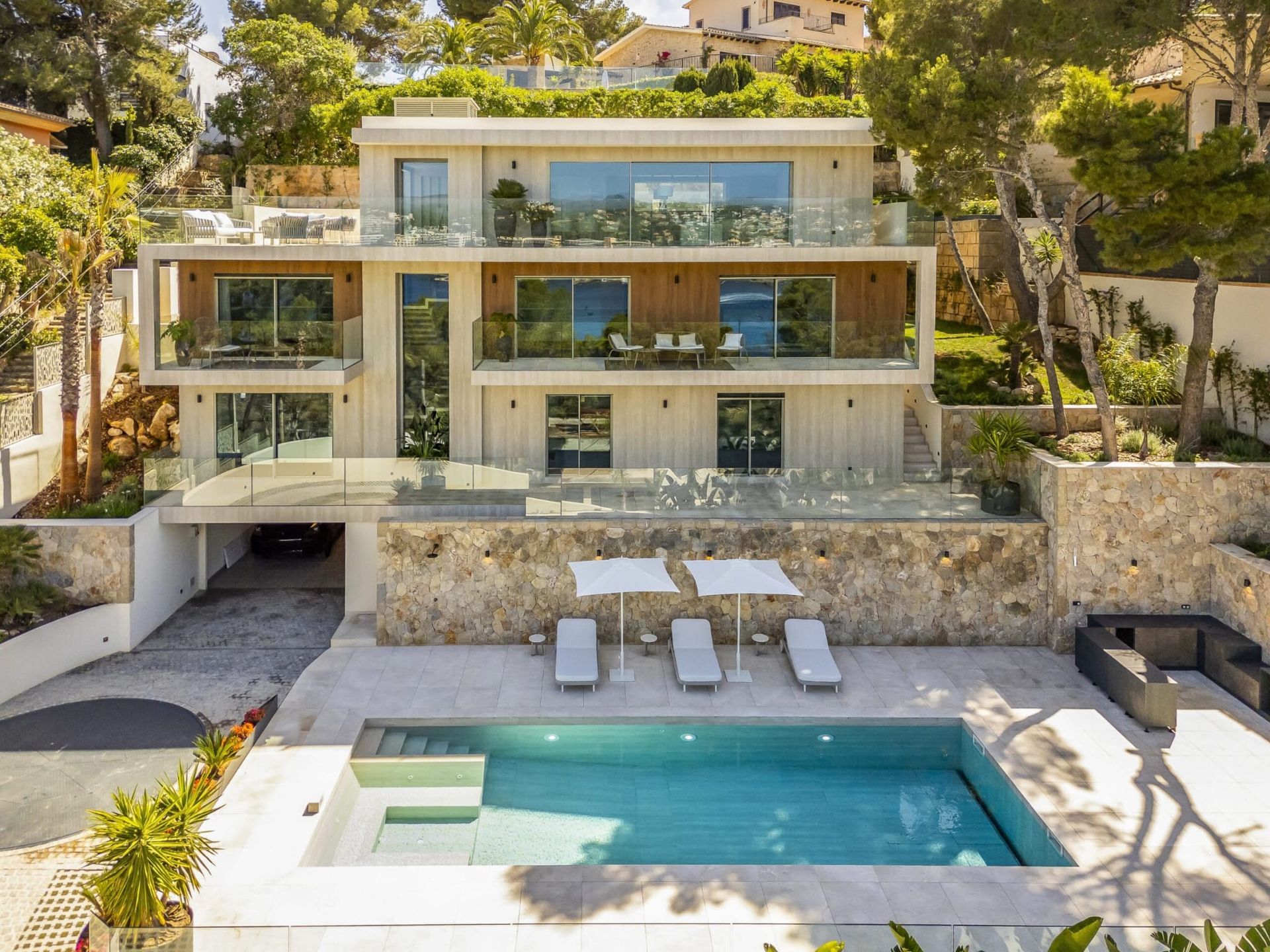 Brand new Villa with amazing Seaview in Santa Ponsa for Sale