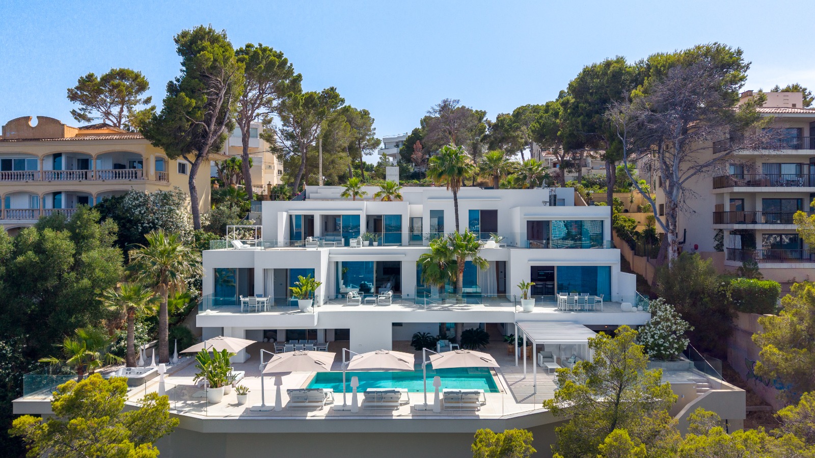 Brand New Luxury Villa for Sale at Seafront of Cala Vinyas