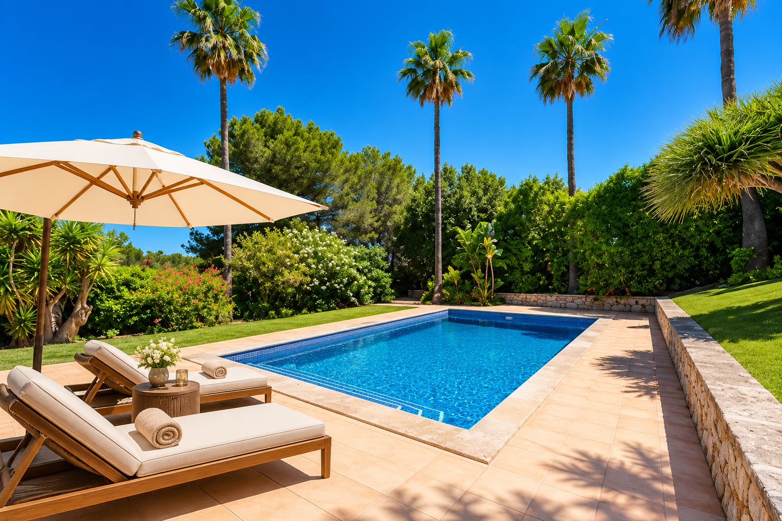Rymlig villa till salu i Nova Santa Ponsa