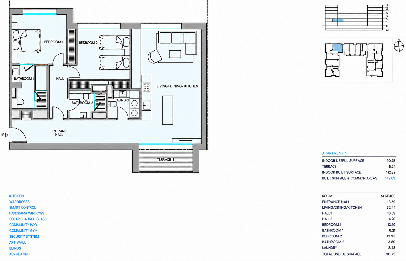 Luxury Apartment for Sale in XO Jay Residence, Palma–Portixol