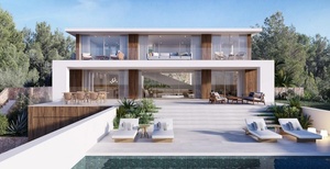 Fantastic villa project in Costa D`en Blanes