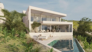 Mallorca New Villa for Sale with Sea Views in Camp de Mar