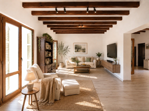 Mallorca: Recently renovated House with spacious Garden for Sale in Center of Andratx