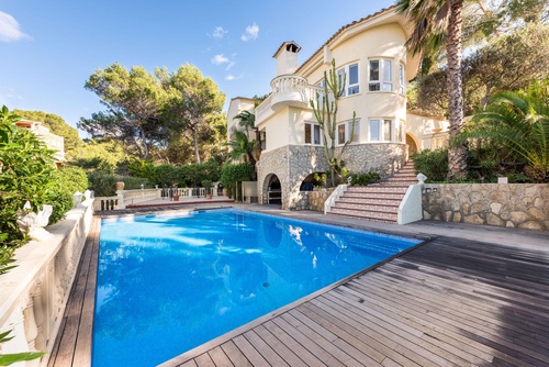 Villa mit Meerblick in Costa de le Calma