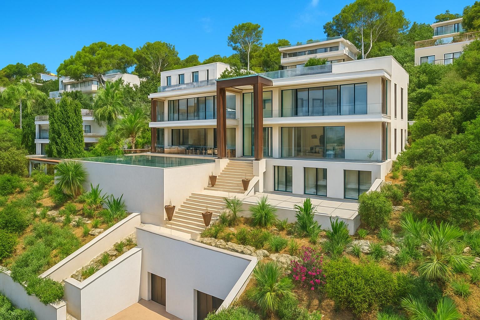 Luxury Villa for sale in Costa d'en Blanes with breathtaking sea views