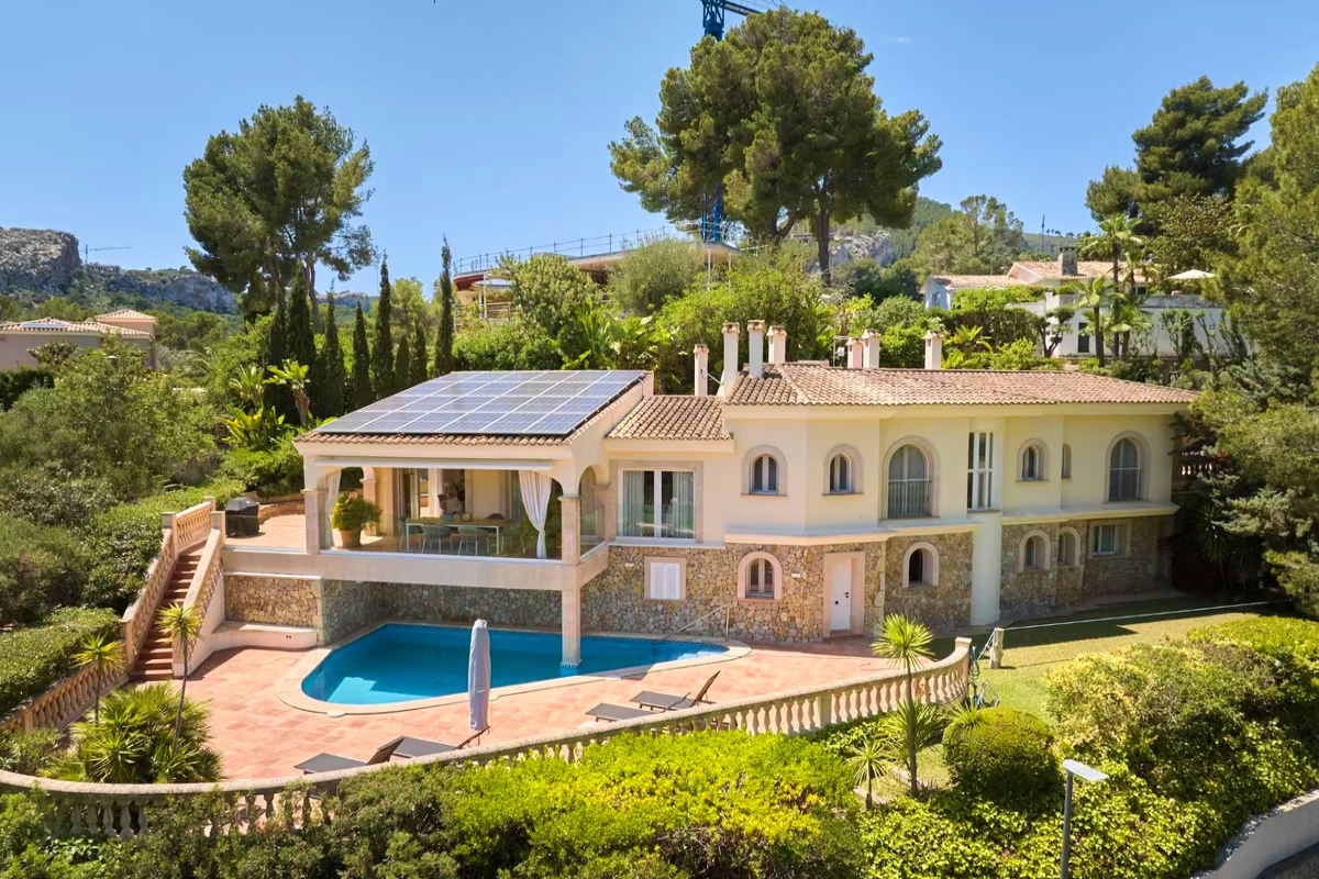 Mediterrane Villa neben dem Golfclub in der prestigeträchtigen Gegend von Son Vida