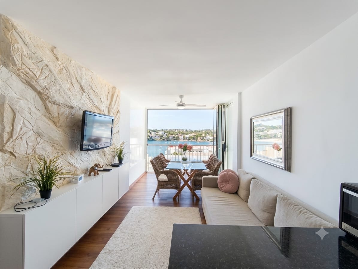 Ready-to-move-in Apartment with Amazing Sea Views in Santa Ponsa