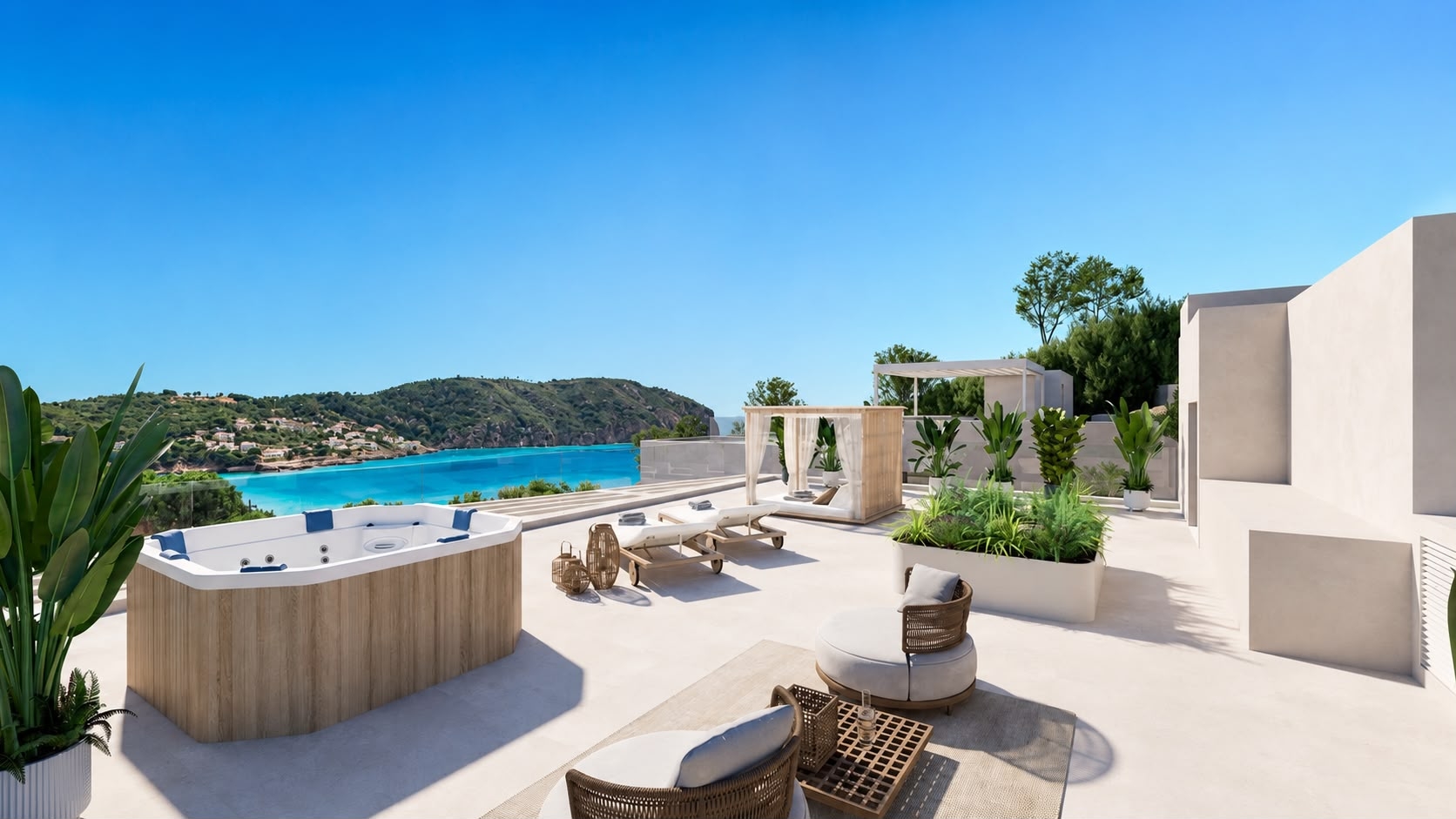 Newly built  luxury Villa for sale in Camp de Mar